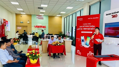 Viettel Lam Dong organizuje drugie losowanie promocji „Surf 5G – wygraj niespodzianki”.