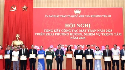 เขตเยนโซ: มอบรางวัลชมเชยแก่กลุ่ม 16 กลุ่ม และบุคคล 50 คน สำหรับผลงานที่โดดเด่นในการทำงานเพื่อส่วนรวม