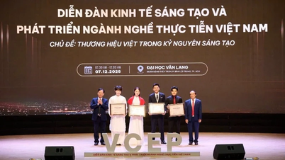 वीसीईपी पुरस्कार 2025 - वियतनामी पहचान के साथ एक अभिनव पारिस्थितिकी तंत्र को बढ़ावा देना।
