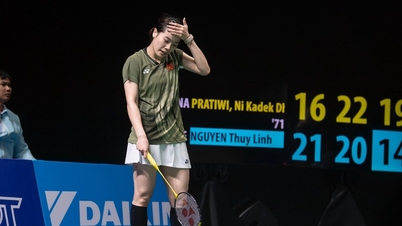 एसईए गेम्स 33 में बैडमिंटन खिलाड़ी गुयेन थुई लिन्ह के लिए एक निराशाजनक मैच।