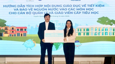 Tập huấn tích hợp giáo dục tiết kiệm và bảo vệ nguồn nước cho cấp tiểu học