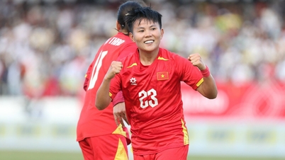 वियतनामी महिला राष्ट्रीय टीम की 'हीरो' इस जीत के बारे में बात करती हैं: कोच माई डुक चुंग के लिए एक शानदार उपहार।