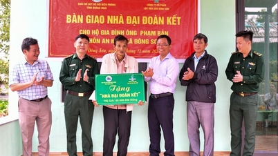 BSR-sponsrat solidaritetshus invigt i Quang Ngai-provinsen.