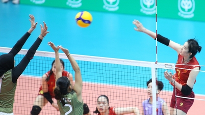 Potężne uderzenia Thanh Thúy dręczyły Indonezję na Igrzyskach Azji Południowo-Wschodniej.