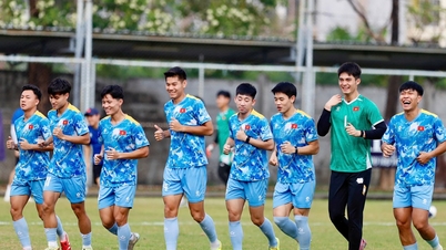 Vietnamský tým do 22 let se vrátil k tréninku a připravuje se na semifinálový zápas na SEA Games 33.