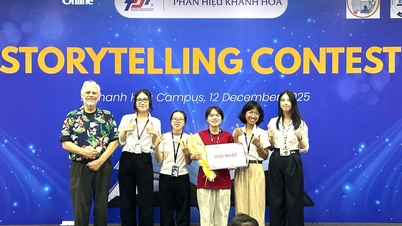 トン・ドゥック・タン大学のカインホア支部がストーリーテリングコンテスト2025を開催します。
