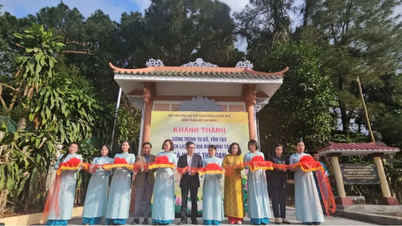 ពិធីសម្ពោធ​ទីតាំង​ប្រវត្តិសាស្ត្រ​មាតា​របស់​លោកប្រធាន​ហូជីមិញ ដែល​បាន​ជួសជុល​ឡើងវិញ​។