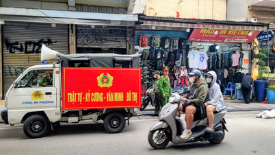 ទីក្រុងហាណូយប្តេជ្ញាស្តារសណ្តាប់ធ្នាប់ឡើងវិញនៅតាមចិញ្ចើមផ្លូវ និងដងផ្លូវ។