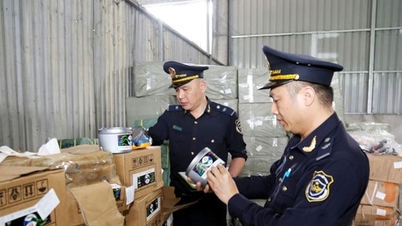 Bekämpfung von Schmuggel und illegalem Handel mit verbotenen Waren während der Hochsaison am Ende des Jahres: