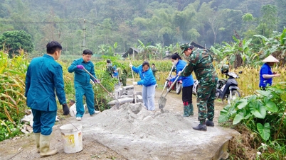Die Gemeinde Quang Uyen startet die „Winter-Freiwilligenkampagne 2025“ und die „Frühlings-Freiwilligenkampagne 2026“ – Cao Bang Online-Zeitung