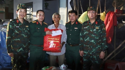 Da Nang Şehir Askeri Komutanlığı, doğal afetlerden etkilenen Dak Lak eyaletindeki 200 haneye yardım sağlıyor.