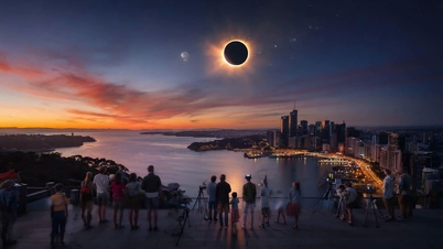 Η μέρα που ο ήλιος «εξαφανίζεται»: Η μεγαλύτερη σε διάρκεια ηλιακή έκλειψη του αιώνα θα συμβεί στις 22 Ιουλίου 2028.