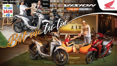 Honda Vietnam introduces the new 2026 Vision model - Unleash your confidence!