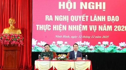 Orientation of Ninh Binh's defense and security tasks for 2026: Decisive, synchronized, and effective.