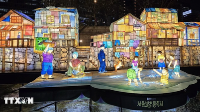 Rực rỡ Lễ hội đèn lồng Seoul 2025 đón Giáng sinh và năm mới