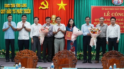 Оголошення про кадрові рішення щодо Інвестиційного фонду розвитку провінції Віньлонг.