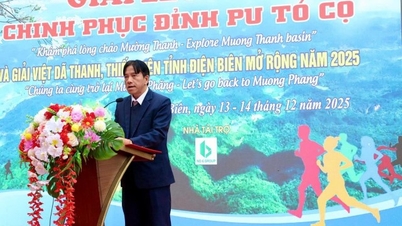 Eröffnungszeremonie der Pu Tó Cọ Peak Climbing Challenge und des Jugend- und Junioren-Crosslaufs der Provinz Dien Bien 2025 (Erweitert)
