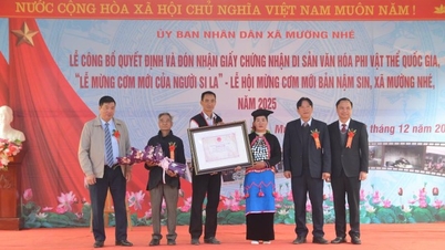 ពិធីបុណ្យអង្ករថ្មីរបស់ជនជាតិស៊ីឡានៅខេត្តឌៀនបៀនត្រូវបានដាក់បញ្ចូលក្នុងបញ្ជីបេតិកភណ្ឌវប្បធម៌អរូបីជាតិ។