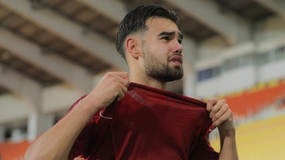 Heartbroken by elimination, the Indonesian naturalized player burst into tears.