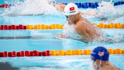 „Žabí princ“ Thanh Bao opět vítězí, vietnamské plavecké kvarteto předvádí velkolepý comeback a získává zlaté medaile.