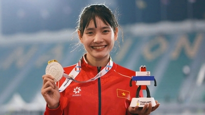 Thai newspapers are going crazy over the angelic beauty of the Vietnamese athlete.