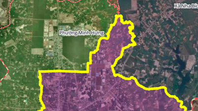 Perencanaan kota Chơn Thành: 3 jalan utama akan dibuka di pusat kota.