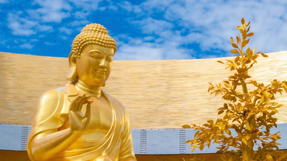 טקס הקמת פסל בודהה קונאגאמאנה נערך בהר בה דן.