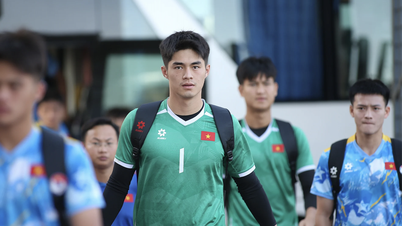 Goalkeeper Trung Kien warns Vietnam U22 ahead of semi-final match.