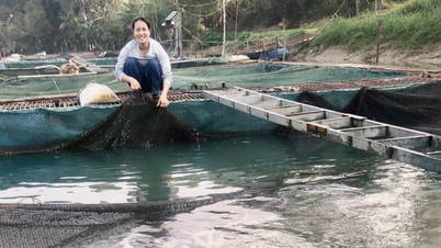 ຍິງໜຸ່ມທີ່ເກີດໃນຊຸມປີ 1990 ຜູ້ບຸກເບີກນຳການລ້ຽງປາກະຊັງມາສູ່ແມ່ນ້ຳໂພວັນ.