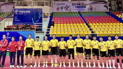 SEA Games 33: Vietnam mengalahkan Indonesia di semifinal, tim sepak takraw Vietnam akan menghadapi Thailand untuk memperebutkan medali emas.