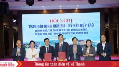 חתימה על הסכם שיתוף פעולה בתחומי התרבות, הספורט והתיירות בין טאנה הואה ללאם דונג.