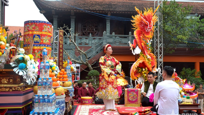 حفل افتتاح برنامج العروض لعام 2025 حول ممارسة عبادة الإلهة الأم في منطقة دواي