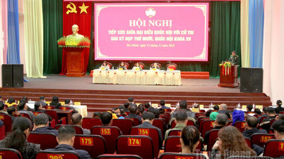 هیئت نمایندگی پانزدهمین مجلس ملی استان با رأی‌دهندگان در کمون ین مین دیدار کرد.