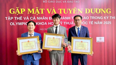 Liceul Specializat Lao Cai și două persoane au primit Certificate de Menționare din partea Ministerului Educației și Formării Profesionale.