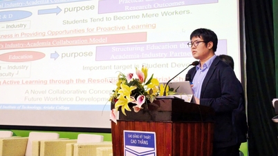 ベトナムの職業訓練において日本のKOSENモデルを参考にする。