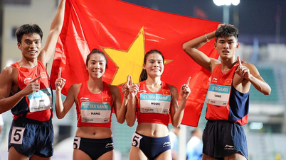 Video: Velkolepý rekordní moment vietnamských atletů na SEA Games.