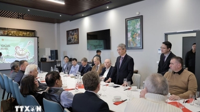 Ich stelle meinen deutschen Freunden vietnamesisches Pho vor.