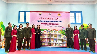 Intelligente Bibliothek für Kinder im Grenzgebiet der Provinz Quang Tri eingeweiht.