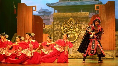 La pièce de théâtre de Cai Luong, « Héros en temps de troubles », est diffusée sur la chaîne de télévision Hai Phong.