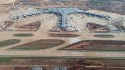 লং থান বিমানবন্দর তার প্রথম ফ্লাইটকে স্বাগত জানাতে প্রস্তুত।