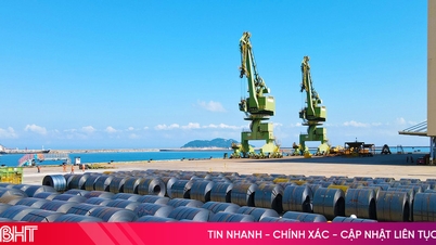 Gần 23 triệu tấn hàng hóa thông qua cảng Sơn Dương