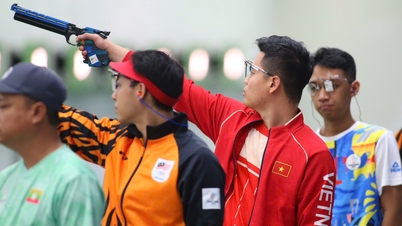 ស៊ីហ្គេមលើកទី៣៣៖ ជើងឯក ASIAD គឺ Pham Quang Huy កំពុងប្រកួតប្រជែង។