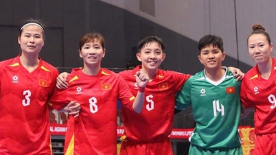 Live coverage of the Vietnam women's futsal match against Myanmar at the SEA Games 33.