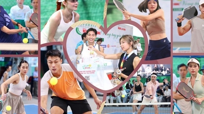 רגעים יפים בטורניר פיקלבול "חיבוק האהבה" 2025 שאורגן על ידי עיתון נגואי לאו דונג.