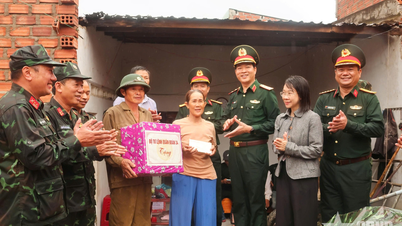 ກອງພົນທະຫານຮາບທີ 34 ຢ້ຽມຢາມພະນັກງານ, ນັກຮົບໃນ “ບັ້ນຮົບກວາງຈຸງ”.