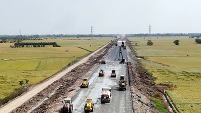 चाउ डॉक - कैन थो - सोक ट्रांग एक्सप्रेसवे के खुलने से पहले आन जियांग "समय के साथ दौड़ लगा रहा है"।