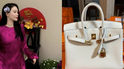 Warganet terkejut dengan harga tas desainer yang dikenakan Linh Rin di pernikahan putri miliarder Jonathan Hạnh Nguyễn.