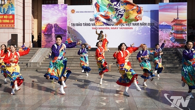 Vietnamsko-japonská kulturní výměna v Muzeu vietnamských etnických kultur.