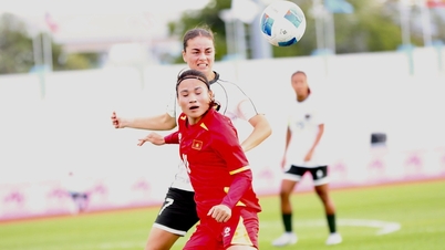 वियतनाम महिला टीम बनाम इंडोनेशिया (पहला हाफ) 0-0: बिच थुई ने लगभग गोल कर ही दिया था।