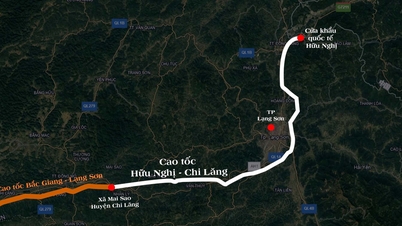 11 milyar VND'nin üzerinde bir maliyetle tamamlanan Dostluk - Chi Lang Otoyolu trafiğe hazır.